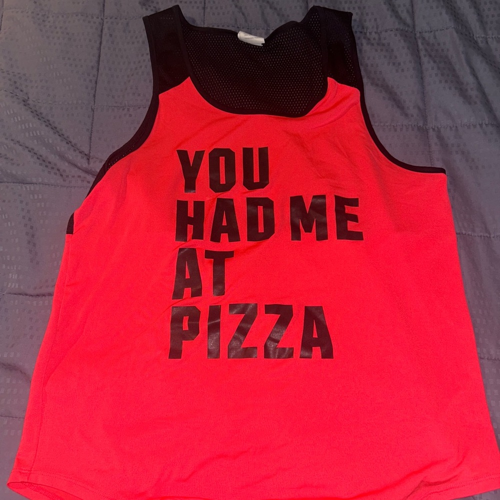 PINK Victoria’s Secret Hot Pink Athletic Tank Top